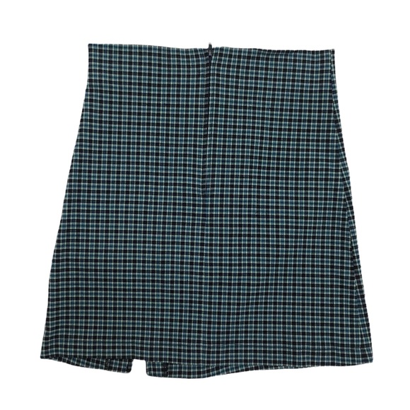 Plaid A-line skirt - Picture 2 of 2